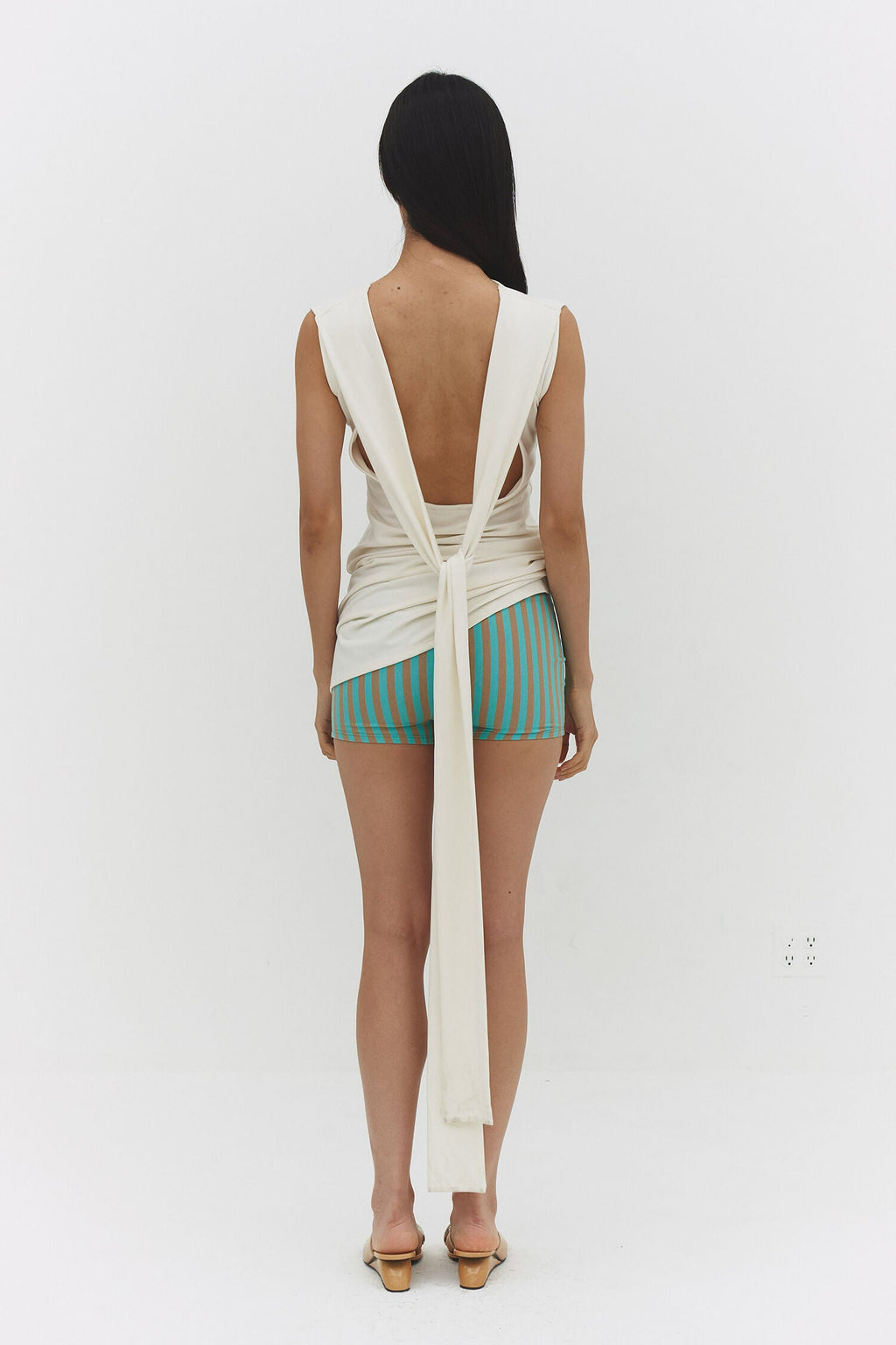BEATRIZ DRESS IN OFF WHITE